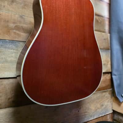 2023 Gibson Custom Shop 1960 Hummingbird Fixed Bridge VOS Heritage (Pre-Owned) - Cherry Sunburst w/case image 15