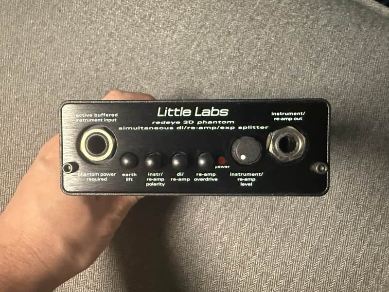 Little Labs Redeye 3D Phantom Direct Box & Re-amplifier 2010s - Black image 1