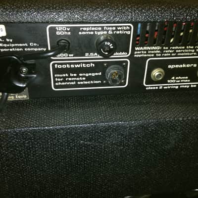 Vintage SUNN BETA LEAD 2x12 Speaker Electric Guitar AMP COMBO CLEAN image 8