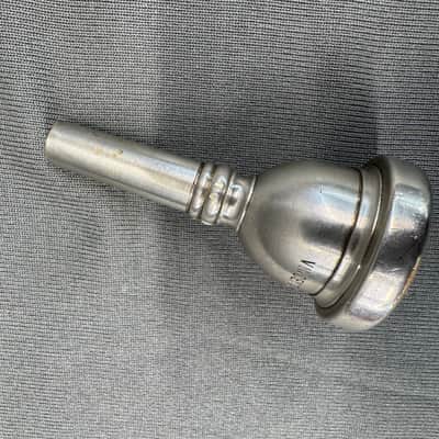 Vintage Vincent Bach Corp 12C Trombone Mouthpiece 1960s - Silver image 4