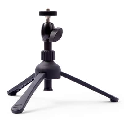 Zoom PodTrak P8 Portable Multitrack Podcast Recorder + Behringer XM1800S Dynamic Vocal & Instrument Microphone (3-pack) + 3x Zoom TPS-5 Tabletop Tripod Recorder Stand + 3x Pig Hog 8mm XLR Microphone Cable Male to Female + Zoom XLR-6c Color ID Rings image 8