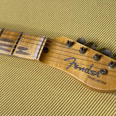 NEW! Fender Custom Shop 1951 Telecaster Journeyman Relic - Aged NoCaster Blonde - 7.2lbs - Authorized Dealer - G07112 image 6
