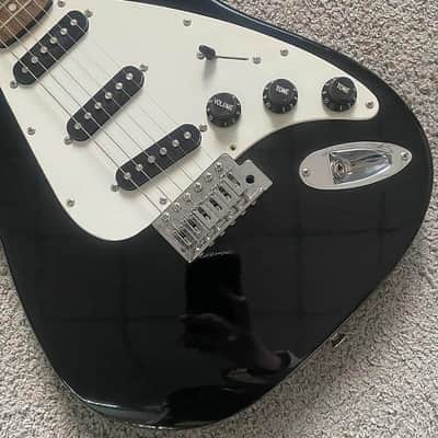 First Act Black Electric Guitar, Basswood Body, Maple Neck, Rosewood Fingerboard 21 Frets image 8