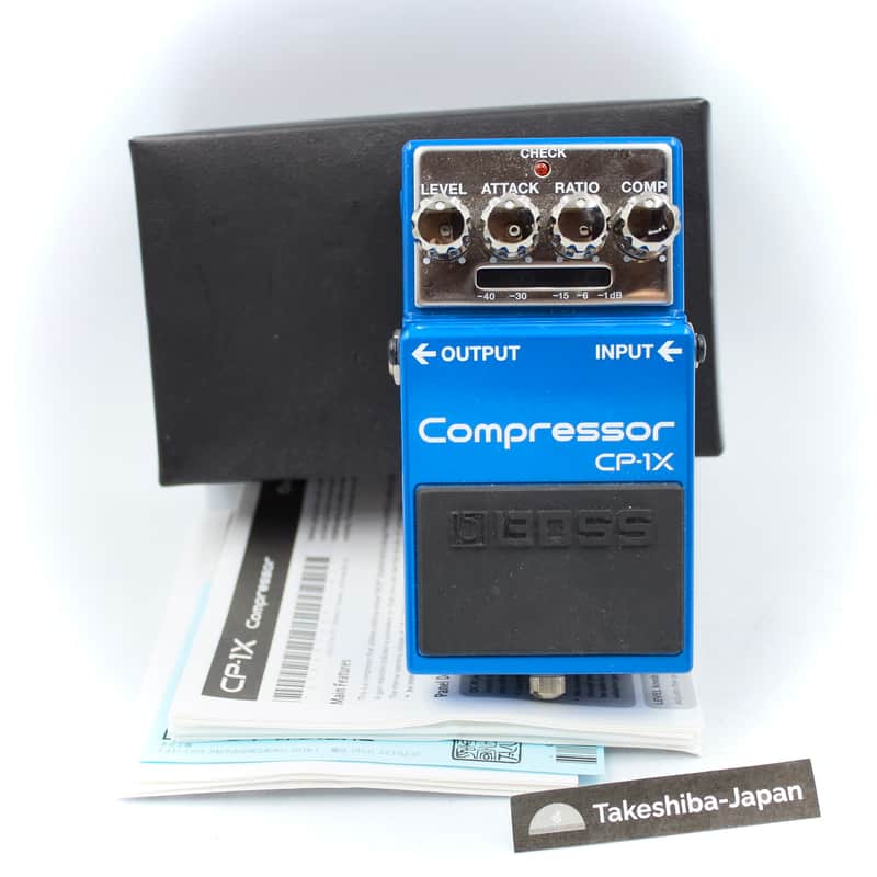 Boss CP-1X Compressor With Original Box Guitar Effect Pedal image 1