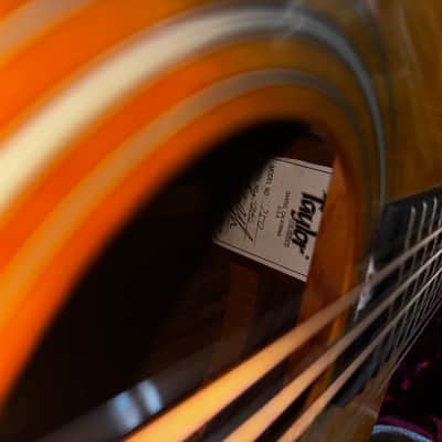Taylor 750 12-String Acoustic Electric Guitar Vintage w Case image 3