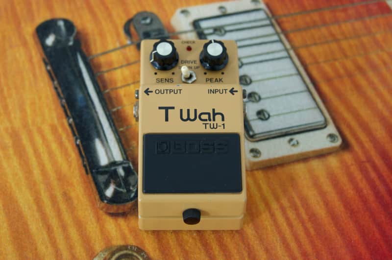 Boss TW-1 T Wah (Black Label) Yellow image 1