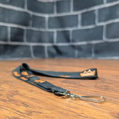 Remo Drumheads Custom OEM Orange Crown Lanyard – Durable, Lightweight, Drummer‑Focused Accessory image 2