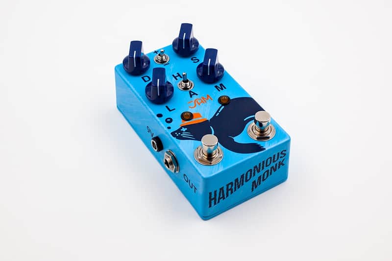 JAM Pedals Harmonious Monk 2022 Blue / Graphics NEW (Authorized Dealer) image 1