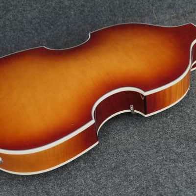 BRAND NEW Hofner HCT-500/1L SB VIOLIN BEATLE BASS A Hard To Find lefty Brown Sunburst image 8