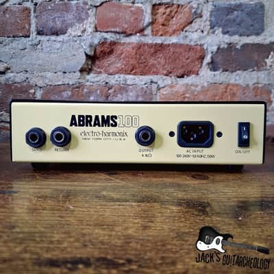 Electro-Harmonix ABRAMS100 100W Guitar Amp Head *USED*  (2026 - Cream/Black) image 4