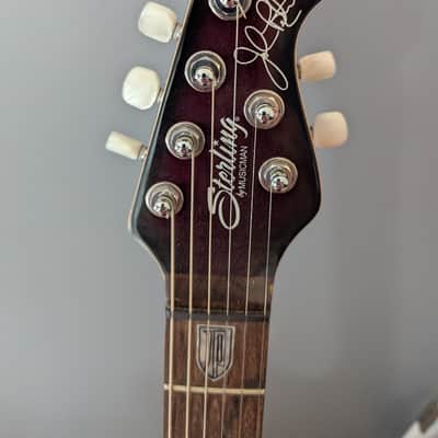 Sterling by Music Man JP60 - Black Red Finish image 8