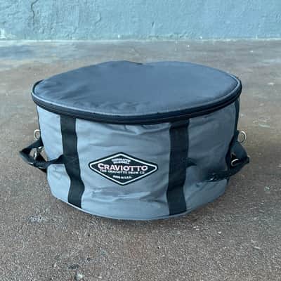 ~WOW!~ Craviotto Custom Shop 5.5x14" Mahogany Snare Drum with Walnut Inlay image 8