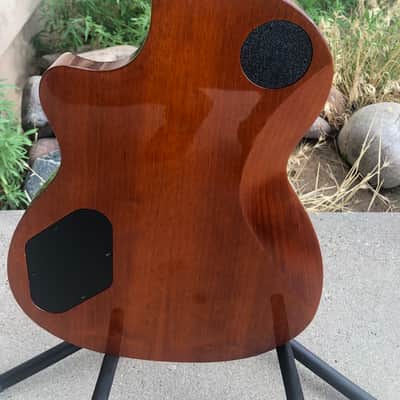Larrivee RS-4 Electric Guitar 2009 ohsc master grade flamed maple top Cherry Sunburst image 13