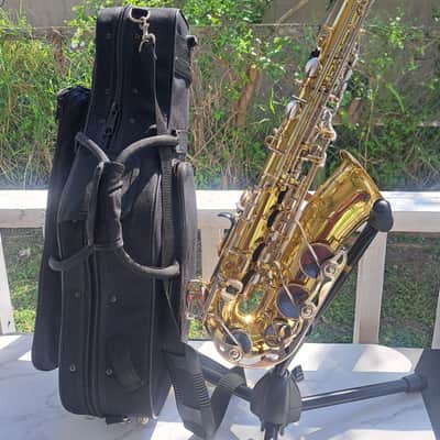 Yamaha Yas-23 Japan alto Saxophone with Protec Gig Case image 2