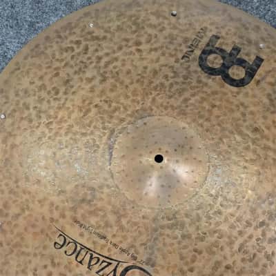 Used Meinl Byzance Big Apple Dark Traditional Light Ride Cymbal 22" - Good image 2