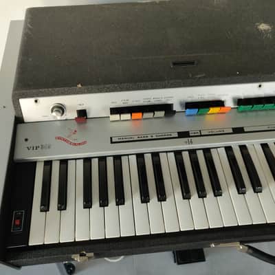 Orgue Farfisa VIP-345 61-Key Organ 1970 - 1976 - Gray / Black image 4