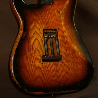 1954 Fender Stratocaster Early Serial #0071 Sunburst Electric Guitar Original image 9