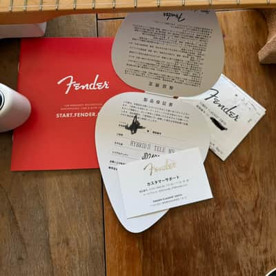 Fender Made in Japan Telecaster Hybrid II — Vintage White image 13