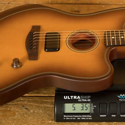 Fender Acoustasonic Standard Jazzmaster - Rosewood - Honey Burst image 9