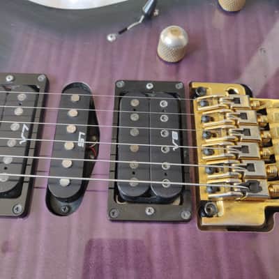1991 Ibanez RG570 Limited Edition 70th anniversary Amethyst burst image 13
