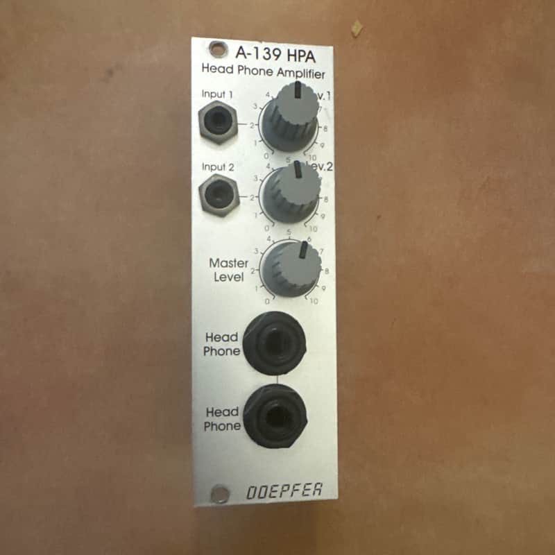 Doepfer A-139-2 Headphone Amplifier 2010s - Silver image 1