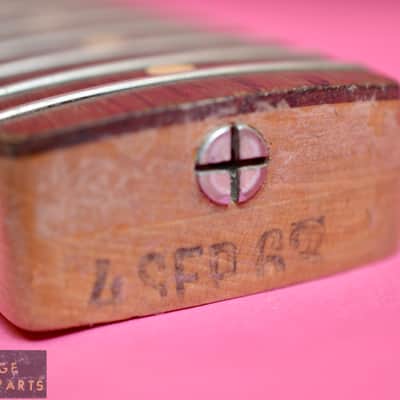 Vintage 1963 PRE-CBS Fender Jazzmaster Project Neck - Killer Tone Wood - Clay Dot Brazilian Board! image 16