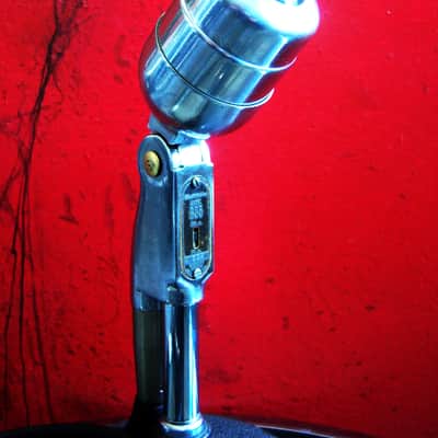 Vintage 1950's Electro-Voice 635 / 630 Omnidirectional Dynamic Microphone Dual Z w cable harp mic HAM radio image 3