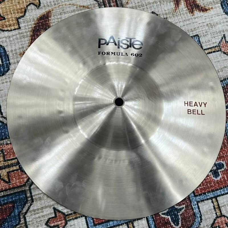 Paiste 13" Formula 602 Classic Heavy Bell Cymbal - Traditional image 1