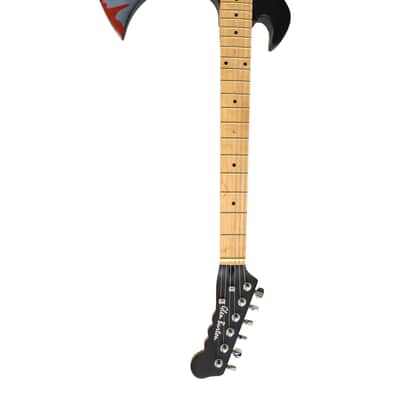 Glen Burton GE2011 Basswood Body Maple Neck AXE Style 6-String Electric Guitar w/Bag, Strap & Picks image 4