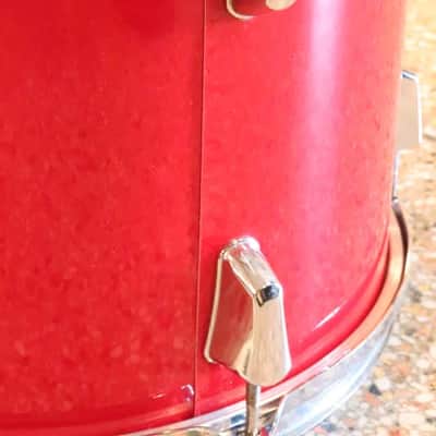 Percussion Plus 10x12 Rack Tom Drum Red Wrap image 4