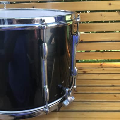 Premier 14x12 marching drum 70s - Black duco Bild 4