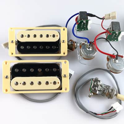 Epiphone USA Alnico 57 Classic Plus ProBucker Zebra Pickups With Harness Wire image 2