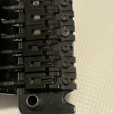 2010's Era Used FRT-01000 1000 Series Licensed Floyd Rose Black Guitar Tremolo Bridge & Arm image 13