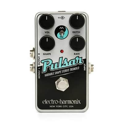 Electro-Harmonix Nano Pulsar Analogue Variable Shape Stereo Tremolo Effects Pedal image 1