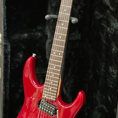 1993 Hamer USA Diablo - Translucent Red w/Original Hardshell Case image 3