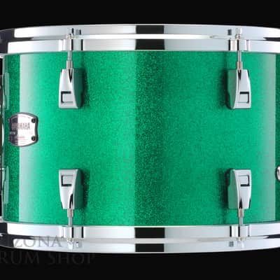 Yamaha Absolute Hybrid Maple 3pc. Jazz Bop Shell Pack - Jade Green Sparkle 12/14/18 image 1