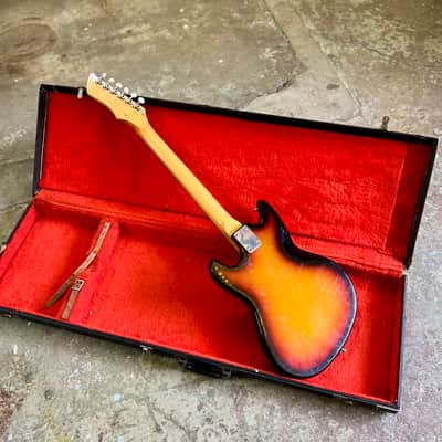 Kay ET-200 electric guitar 1960's - Teisco bizarre MIJ Japan | Reverb