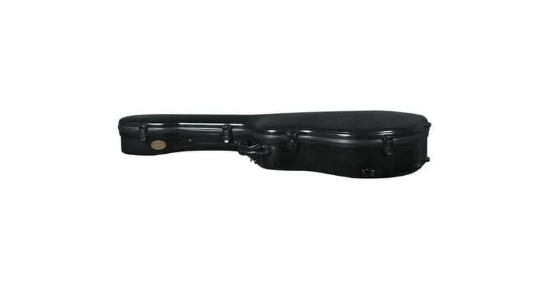 Superior CF-1510B  black fiberglass Dreadnought guitar case image 1