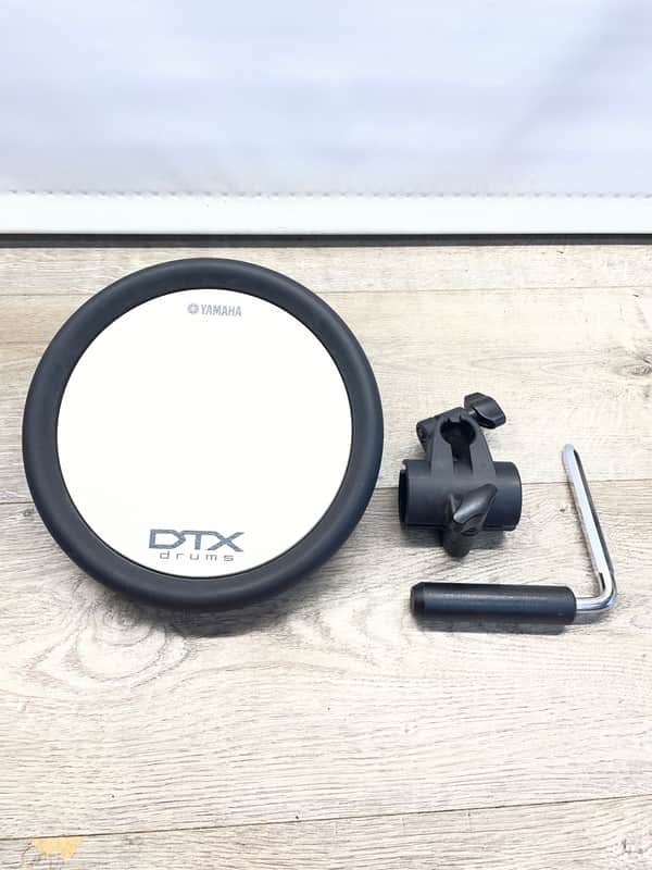 Yamaha XP70 Single-Zone 7" Electronic Drum Pad w/ Rack Mount & L-Bar image 1
