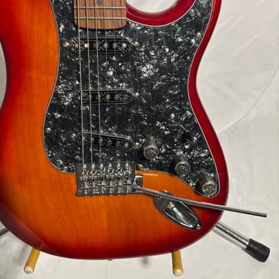 Partscaster Strat Style guitar 2025 - sienna burst image 3