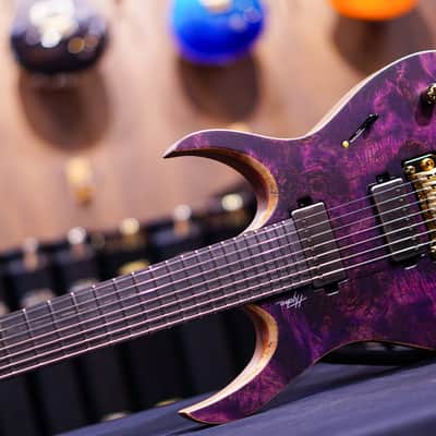 Mayones Hydra Elite PRO 7 Trans Dirty Purple Satine image 5