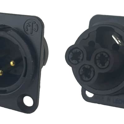 Neutrik 3 Pin XLR Panel Mount Chassis Latching Connector, Multiple Options of Male & Female Receptacles-NC3FPP / 4 image 3