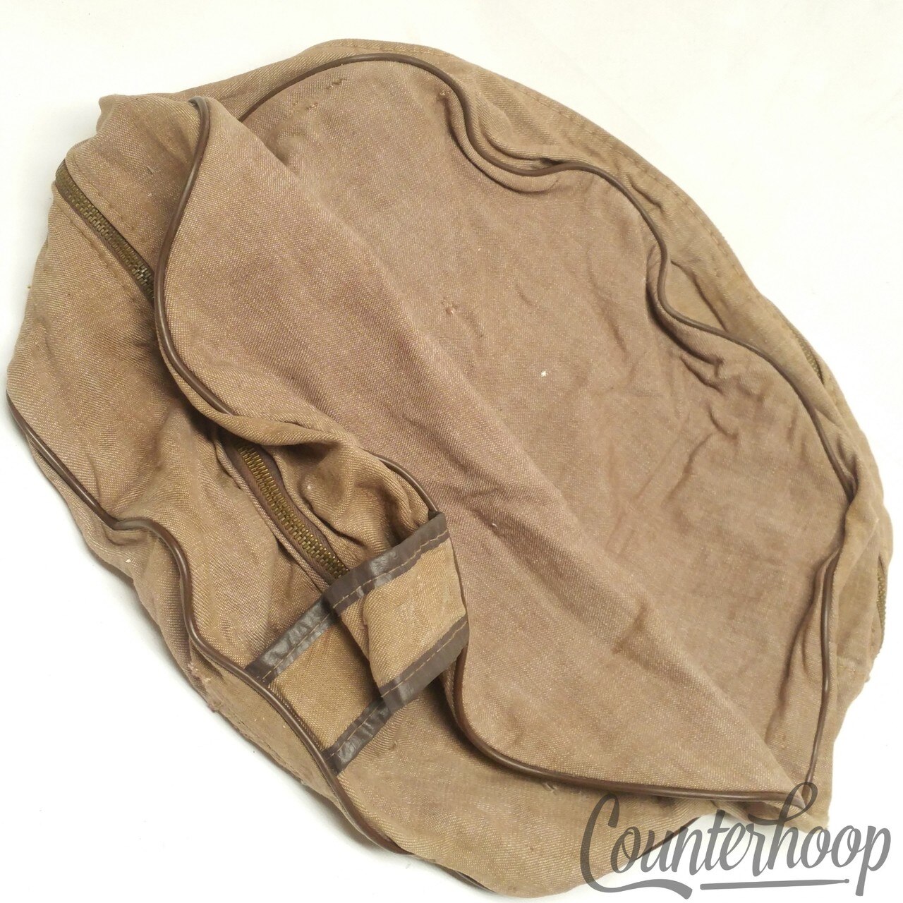Slingerland 5.5x14" Canvas Fabric Snare Drum Case Soft Shell Vintage 50s USA* — main photograph
