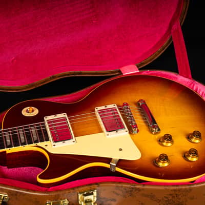 Gibson 1958 Les Paul Standard Lefthand VOS - Ice Tea Sunburst image 14