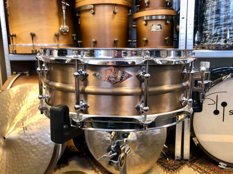 5,25" x 14" Craviotto/AK Master Bronze Snare #9/25 image 1