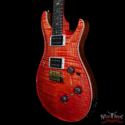 PRS Wild West Guitars 25th Anniversary Limited Run Wood Library Artist Package Custom 24 Piezo Salmon (Private Stock Color) 8.00 LBS (US Only / No International Shipping) image 2