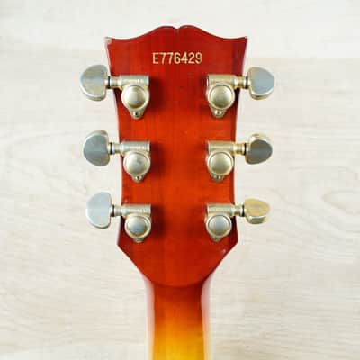 Greco EG-1000 MIJ 1977 Red Sunburst Maxon U-3000 Pickups Vintage Made in Japan LPC w/ Hard Case image 19