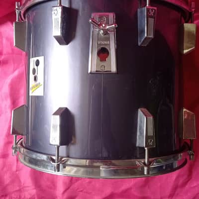 Vintage Sonor Performer Tom 14"x12" 1985 (1st gen)- Midnight Blue 🔵 image 3