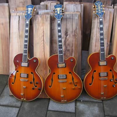 Epiphone Emperor thinline s. 1974 Sunburst image 8