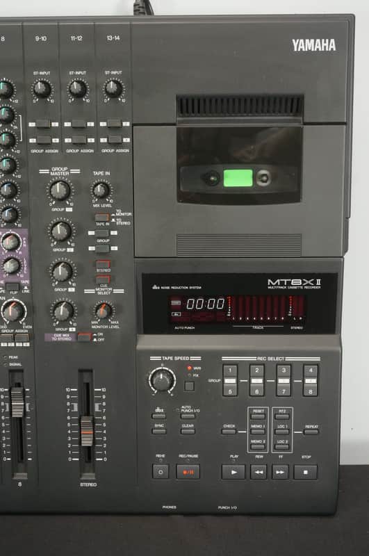 Yamaha MT8X II / MT8XII 90's 8 Track Tape Cassette Recorder - 100V